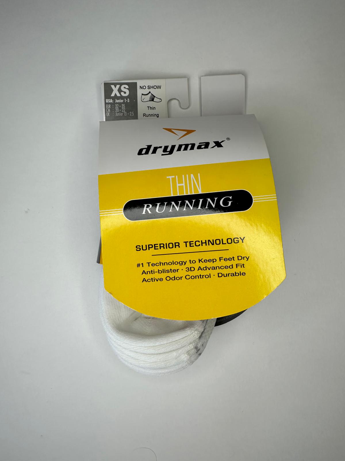 Drymax Socks Running - Thin - White - XS