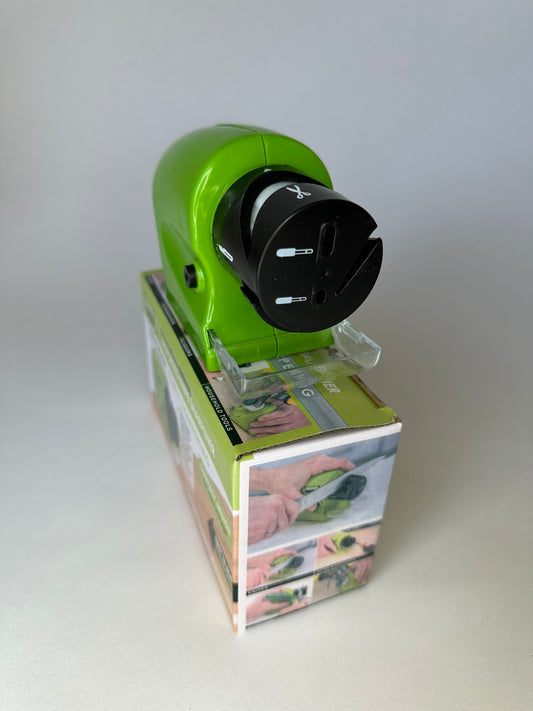Knife and Scissors Sharpener - Battery Operated