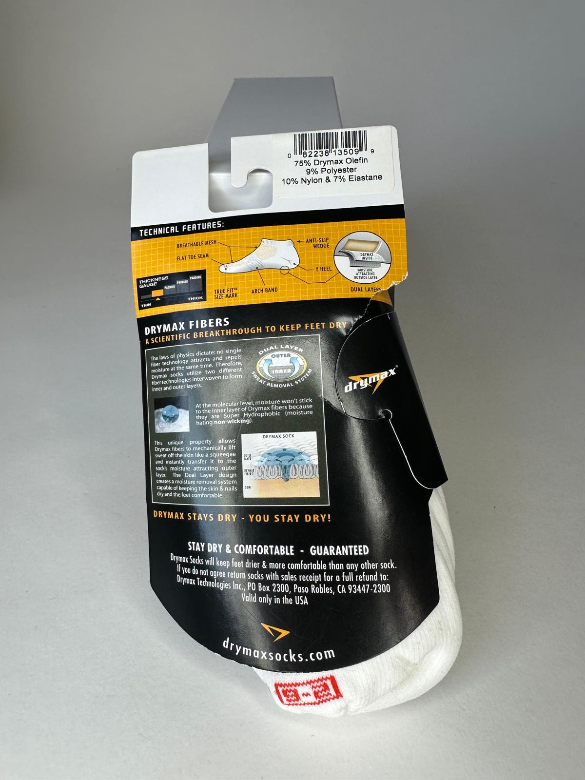 Drymax Socks Running - Thin - White - XS